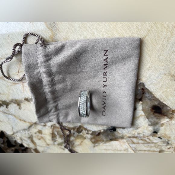 S*O*L*D DAVID YURMAN Streamline Three Row Band Ring - Picture 12 of 13